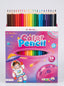 Crayons de Couleur 24 pcs - Matériel de Dessin pour Enfants et Artistes