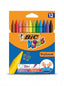 Crayons de cire grand modèle BIC Kids - 12 Pièces
