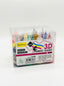 Set peinture sur tissu Keep Smiling 12 couleurs (30ml)