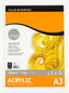 Bloc papier peinture acrylique Daler-Rowney A3 190g - 16 feuilles