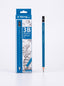 Lot crayons noirs dessin Yalong - Paquet de 12 (Assortiment HB, 3B, 6B, 9B, 10B)