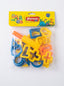 Pack de 9 Moules pour Pâte à Modeler – Accessoires Colorés pour Petits Artistes