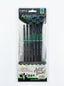 Pinceau plat pizoté 6pcs / Yalong To Go - Set de Pinceaux pour Peinture