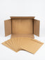 Enveloppe kraft 184x261 mm grand format pour l'expédition sécurisée de documents administratifs.
