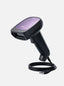 Lecteur code barre Deli filaire USB en action pour la gestion de stock boutique.