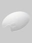 Palette plastique ovale peinture – Accessoire indispensable pour artistes (Topkall)