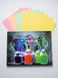 Papier dessin couleur Safari 180g 24x32 12 feuilles - Haute rigidité