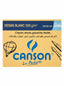 Canson Papier Dessin Blanc 220g | Format 24x32 cm | 10 Feuilles