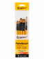 Set de 6 Pinceaux Giorgione - Pinceaux Ronds et Plats pour Artistes