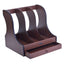 Accessoire bureau en bois - Organisateur de Table Élégant