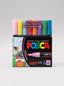Set de 8 marqueurs Posca 0.7mm - Feutres peinture pointe extra-fine