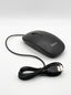Souris filaire Havic noire branchée en USB, idéale comme équipement de bureau.
