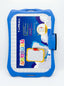 Ardoise Blanche Effaçable avec Feutre et Brosse – Kit Scolaire Complet