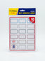 Etiquettes Scolaire Adhesive TOPKALL 10 Sheets
