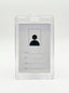 Badge en Plastique Rigide 10.5 x 6.3 cm – Format Standard Horizontal