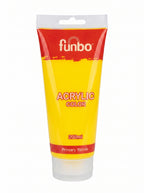 Peinture acrylique Funbo 200ml - Couleurs vives pour artistes