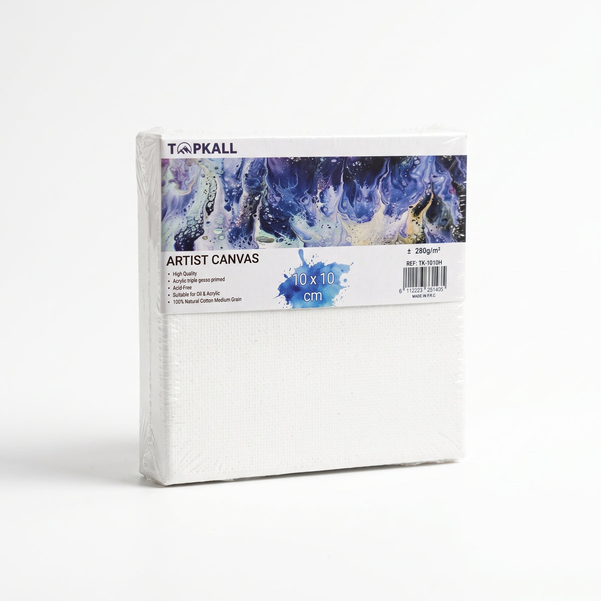 Canvas Tableau à Dessin Blanc TOPKALL - Support Peinture & Croquis