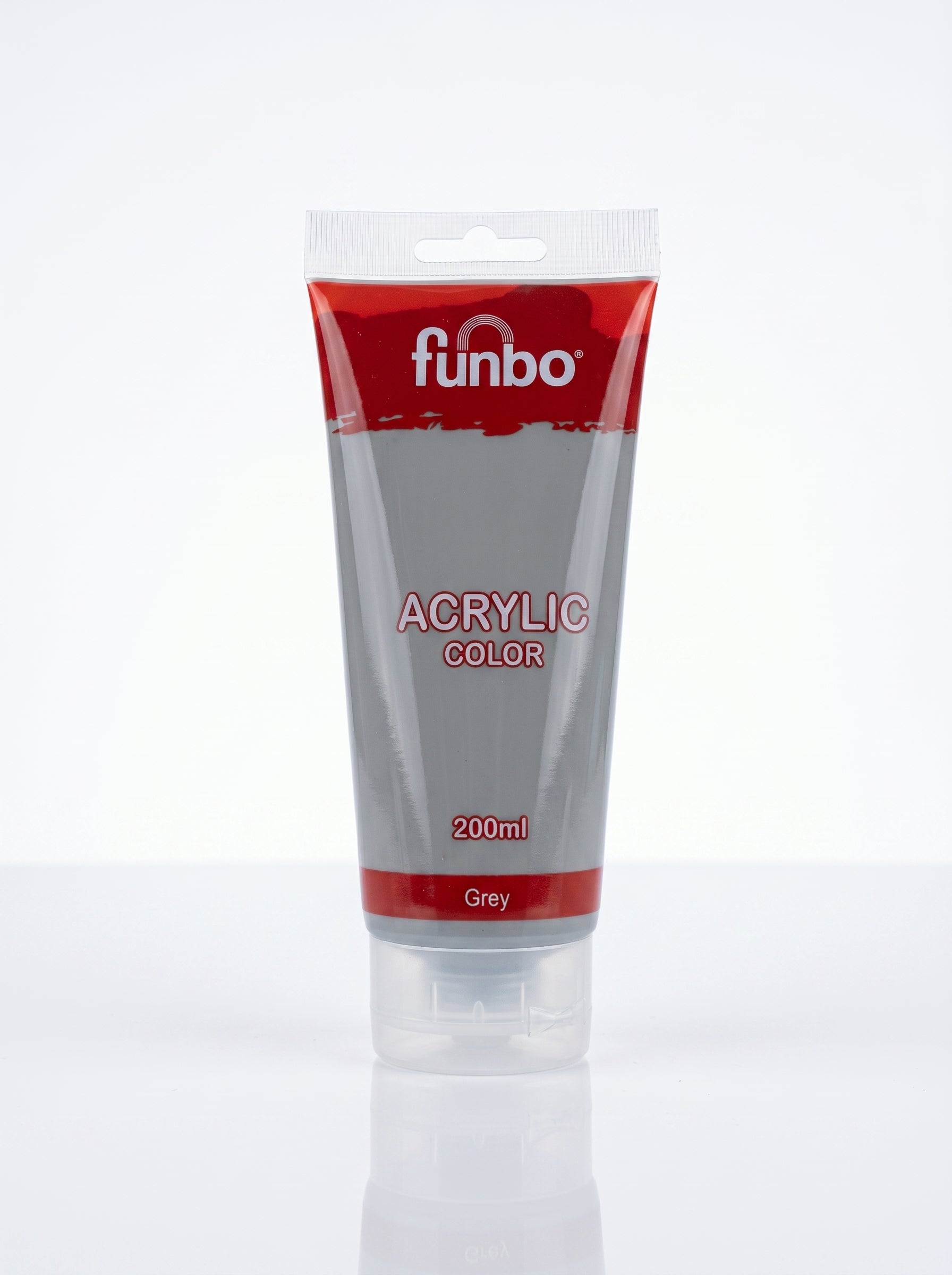 Peinture acrylique Funbo 200ml - Couleurs vives pour artistes