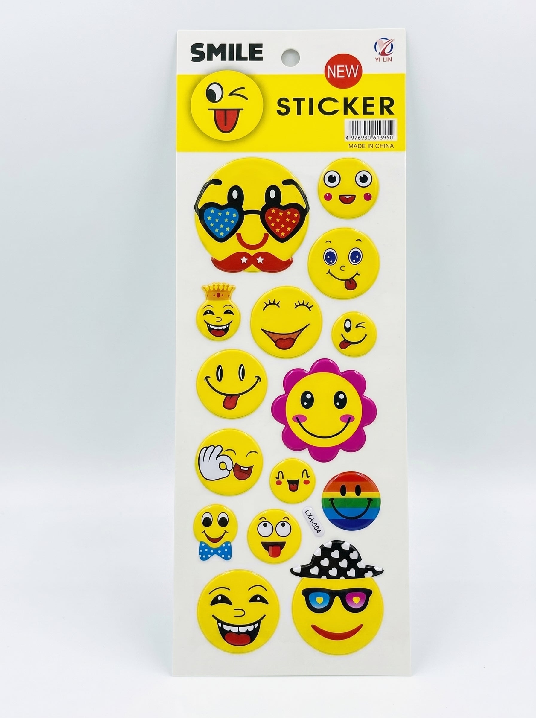 Stickers 3D décoratifs - Planche en relief modèles assortis