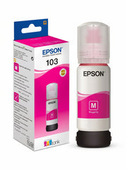 Cartouche d'Impression 65ml – Couleurs Jaune, Vert et Rose