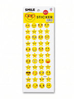 Stickers 3D décoratifs - Planche en relief modèles assortis