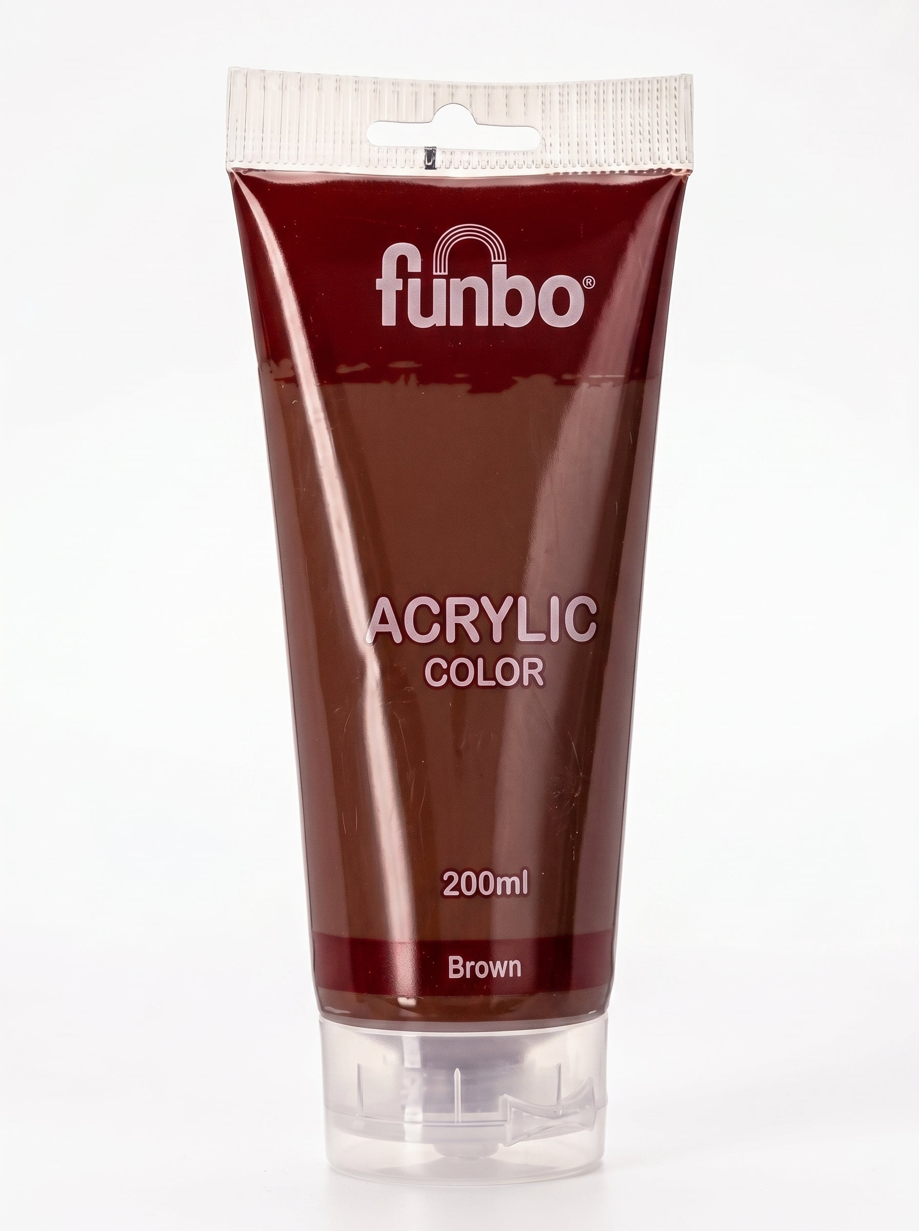 Peinture acrylique Funbo 200ml - Couleurs vives pour artistes