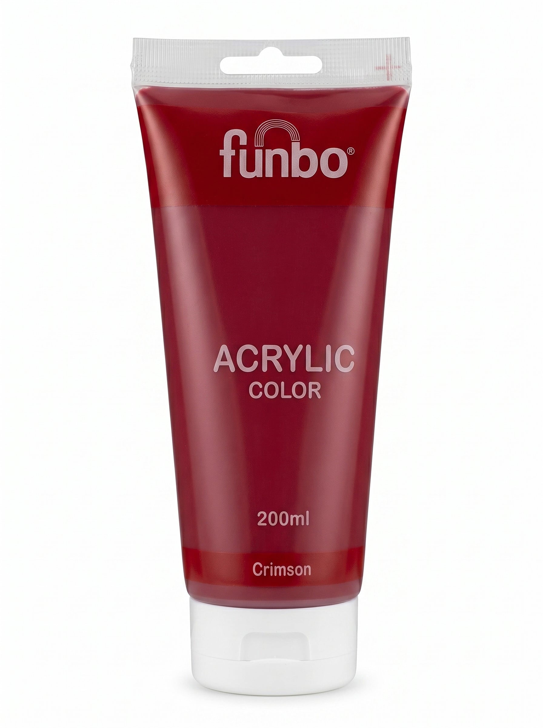 Peinture acrylique Funbo 200ml - Couleurs vives pour artistes