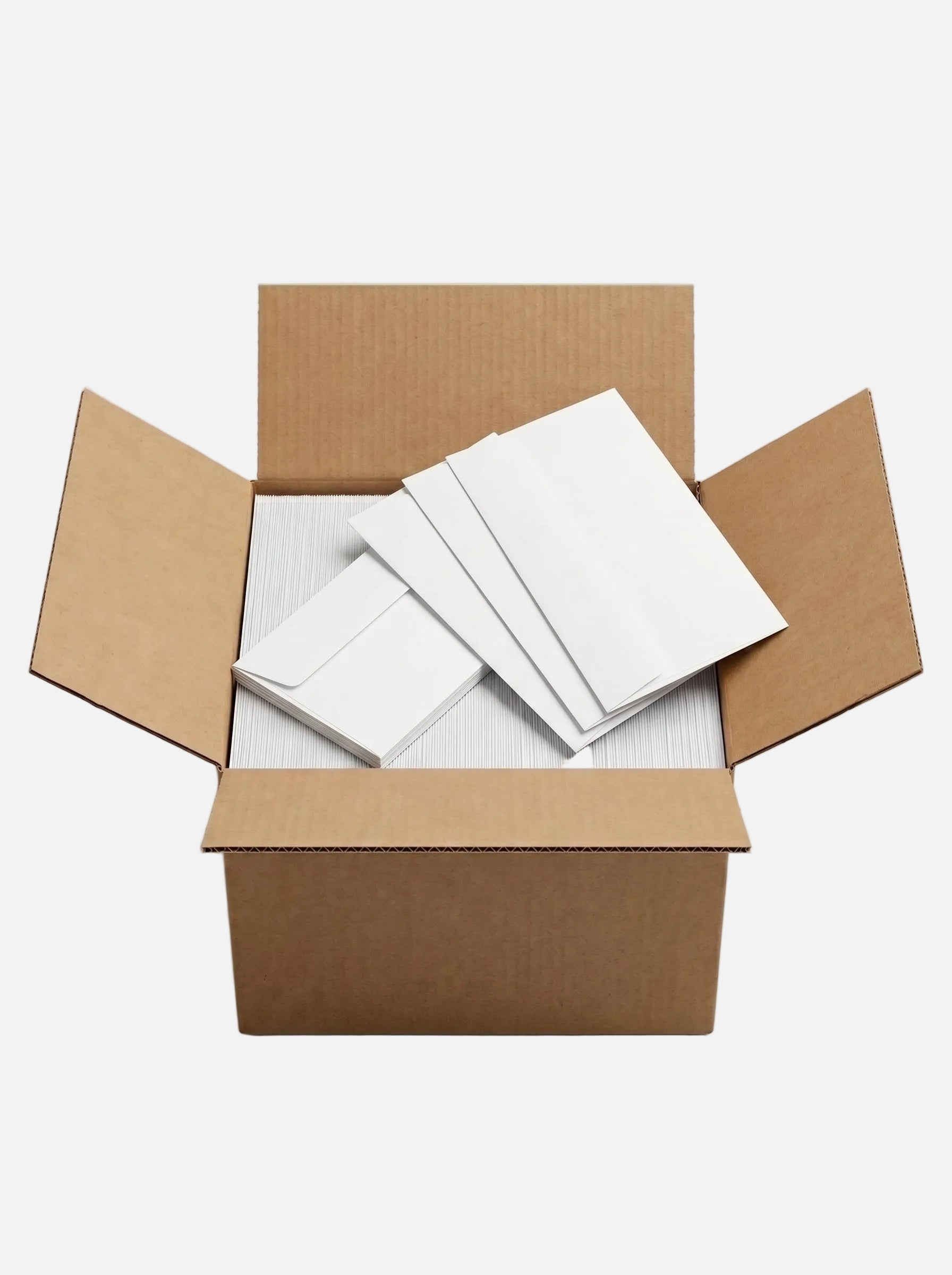 Enveloppe blanc (110*220mm) avec fenêtre 500pcs 80g / Carbone neutre