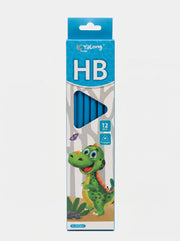 Crayon à papier HB noir Yalong : Boîte de 12 pour la Rentrée
