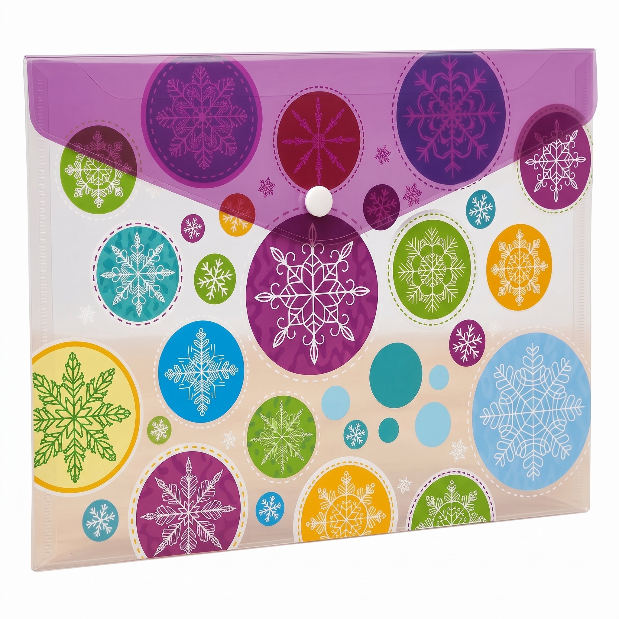Pochette Porte-Documents A4 – Classeur Plastique avec Bouton Pression Image secondaire du produit