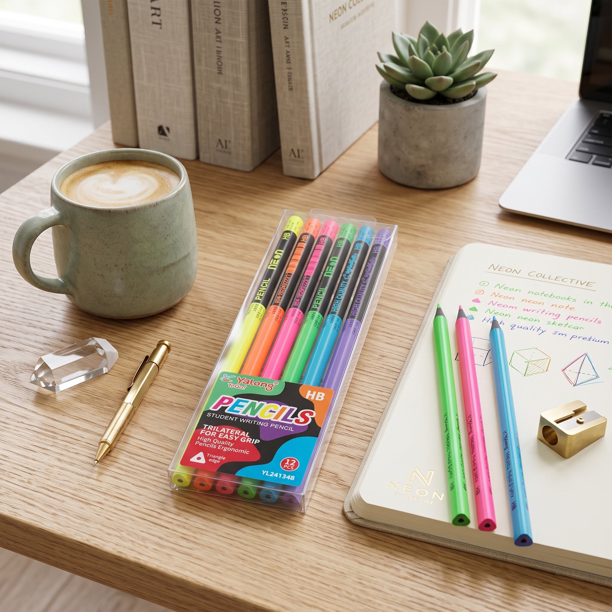 Crayon à papier Yalong HB To Go - Lot de 12 Image secondaire du produit