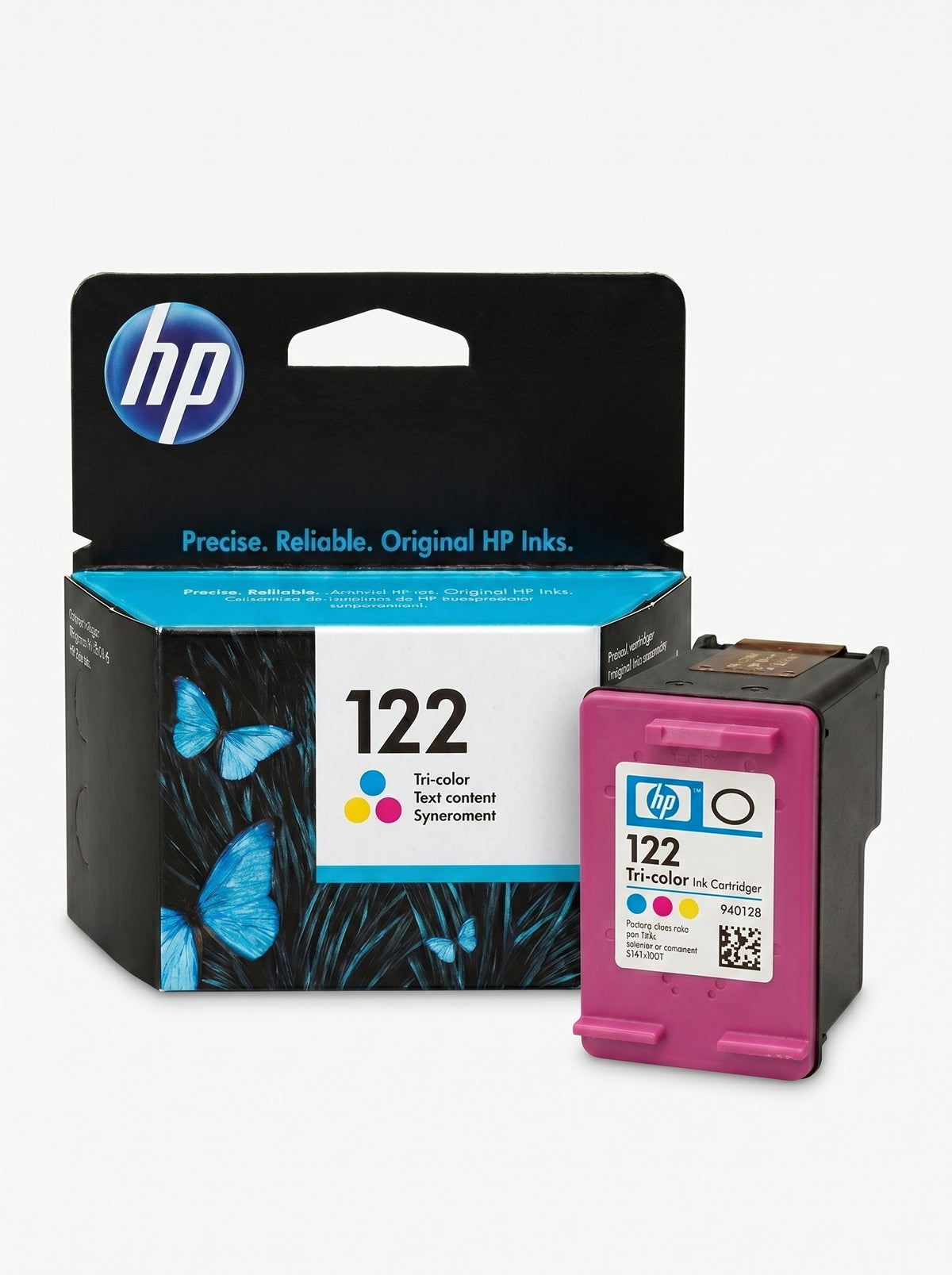 cartouche d'imprimant hp en couleur 122 EN NOIR