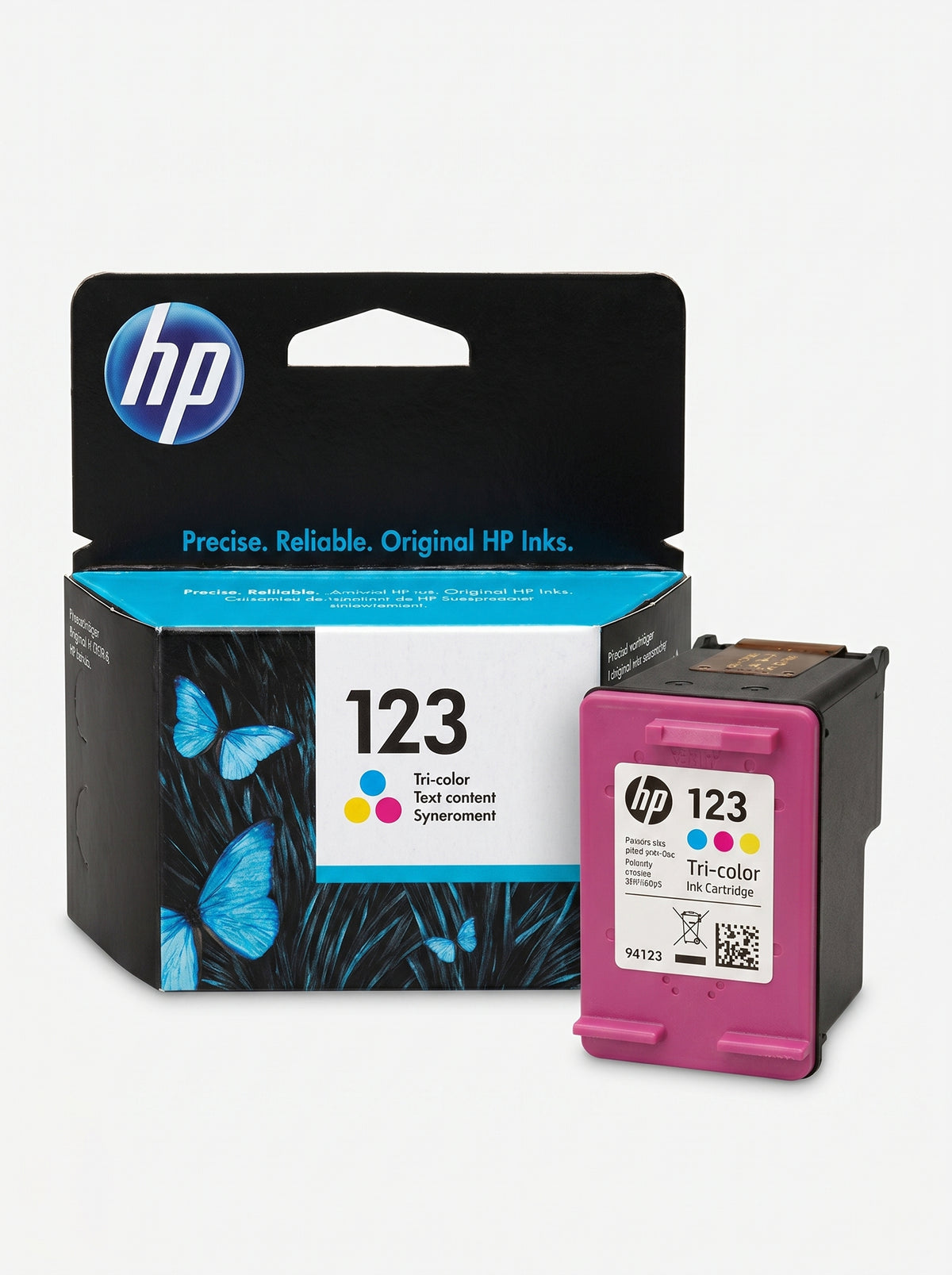 Cartouche d'imprimante HP 123 Couleur | Originale et Haute Qualité