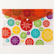 Pochette Porte-Documents A4 – Classeur Plastique avec Bouton Pression