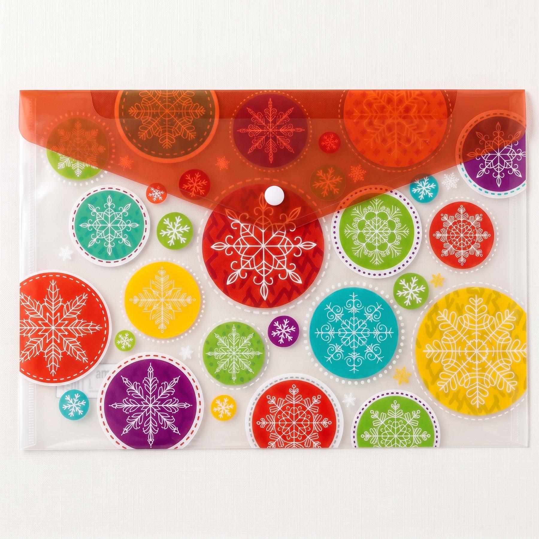 Pochette Porte-Documents A4 – Classeur Plastique avec Bouton Pression