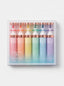 Surligneur Babumi lot de 6 – Feutres Fluorescents Couleurs Vives