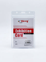 Badge en plastique Yalong To Go - Porte-Badge Professionnel Transparent