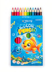 Yalong To Go : Boîte de Crayons de couleur Jumbo 12 pièces | Dessin & Croquis