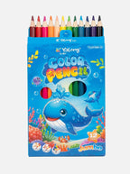 Yalong To Go : Boîte de Crayons de couleur Jumbo 12 pièces | Dessin & Croquis
