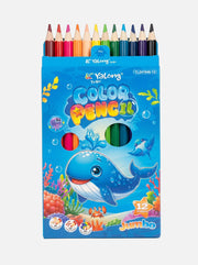 Yalong To Go : Boîte de Crayons de couleur Jumbo 12 pièces | Dessin & Croquis