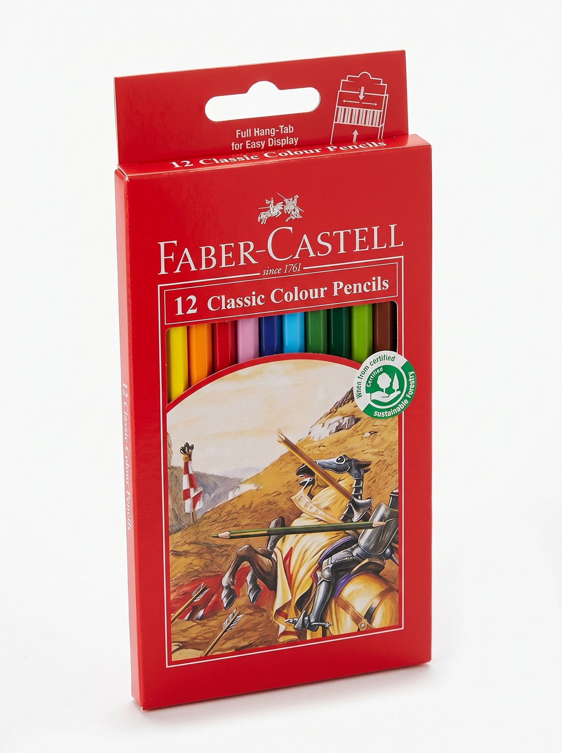 Crayons aquarellables Faber-Castell 12 pièces | Matériel de Beaux-Arts Incontournable