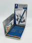 Set Crayons Graphite 12 pièces - Kit Professionnel pour Beaux-Arts