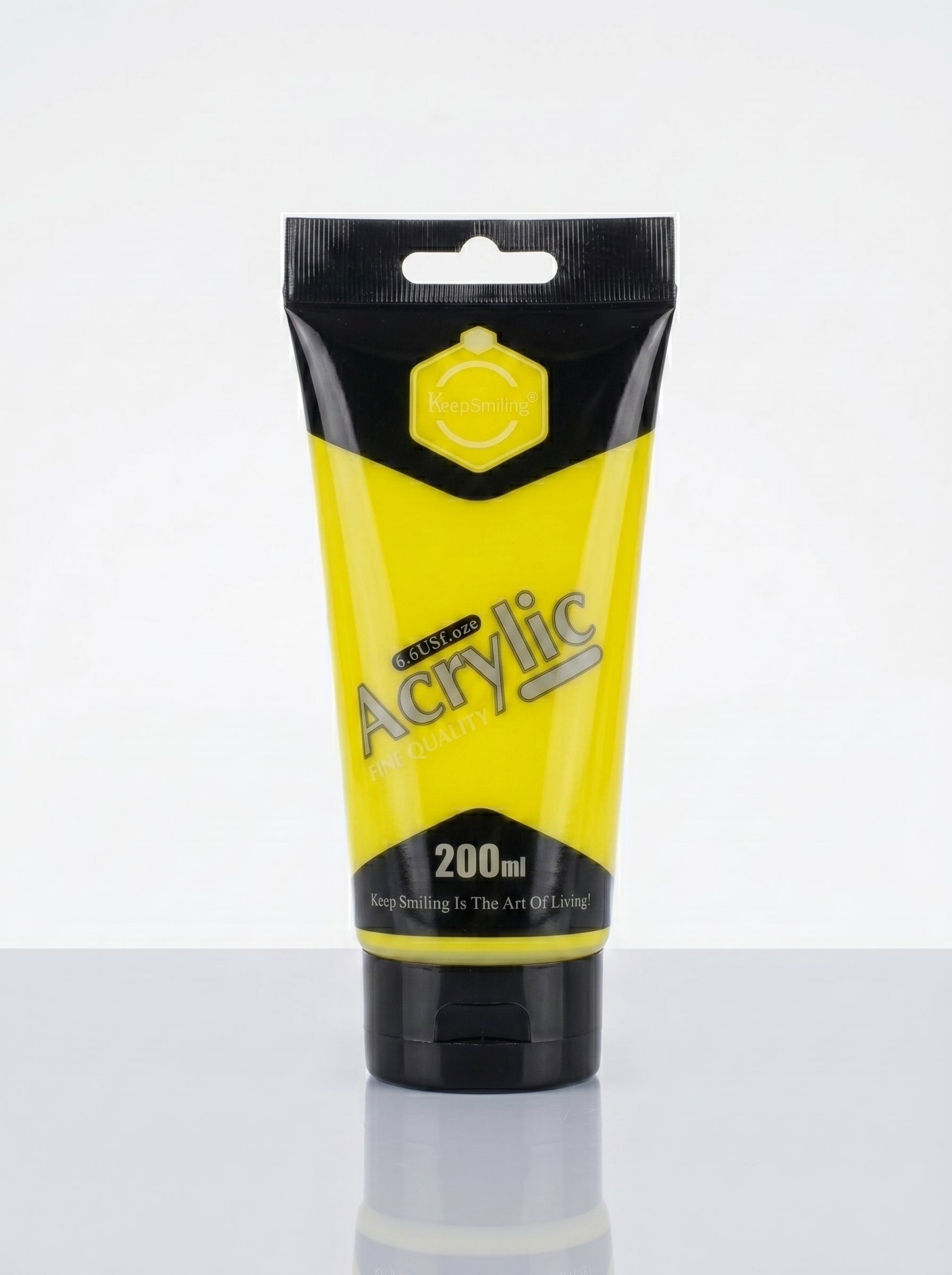 Peinture acrylique Keep Smiling 200ml - Tube haute quantité