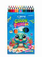 Yalong To Go : Boîte de Crayons de couleur Jumbo 12 pièces | Dessin & Croquis