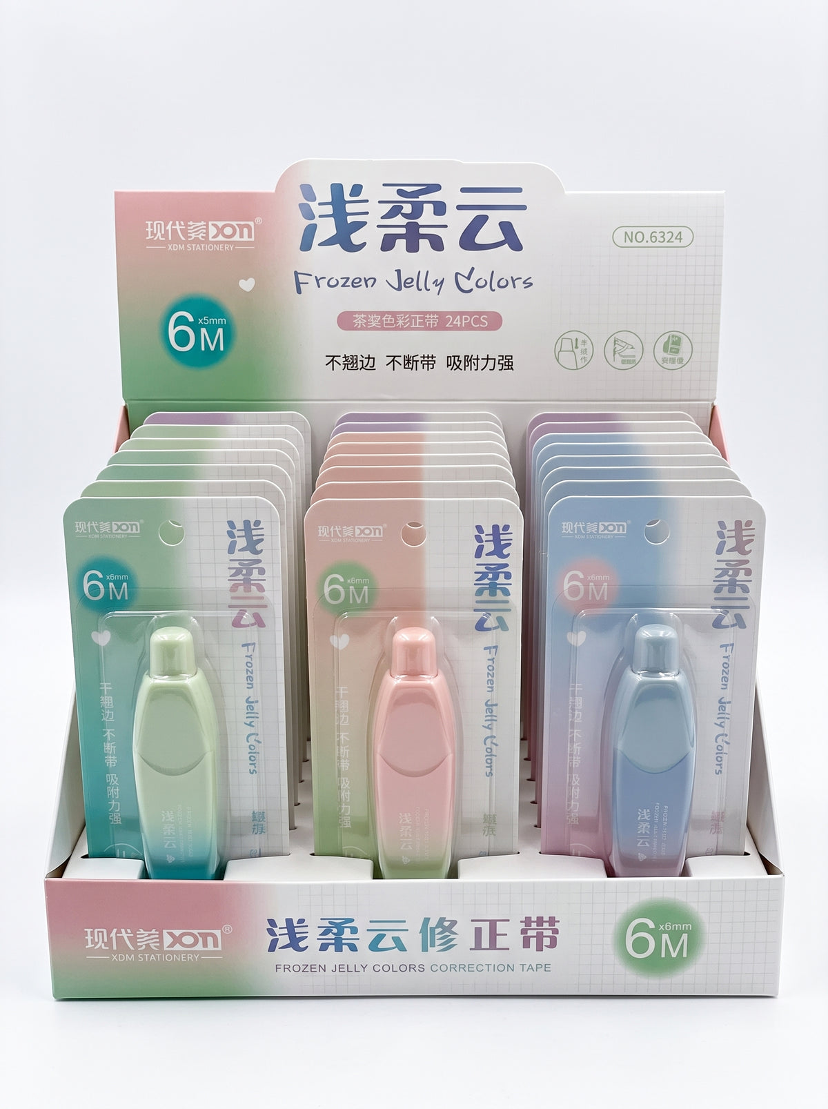 Correcteur à ruban Blanco tape XDM 6mm x 5m – Application précise