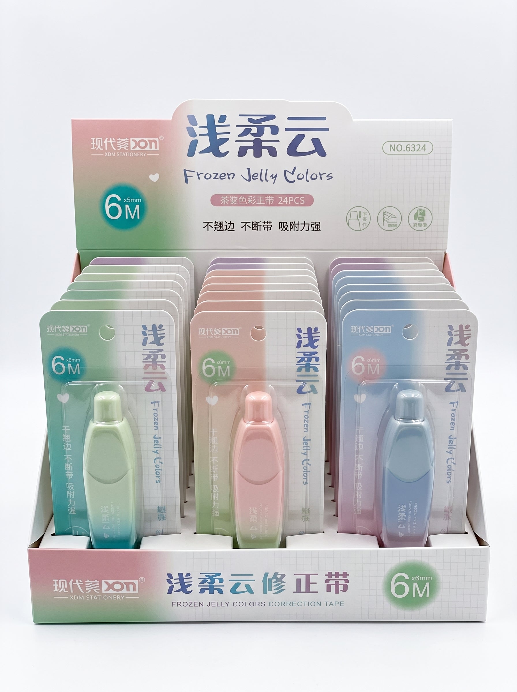 Correcteur à ruban Blanco tape XDM 6mm x 5m – Application précise