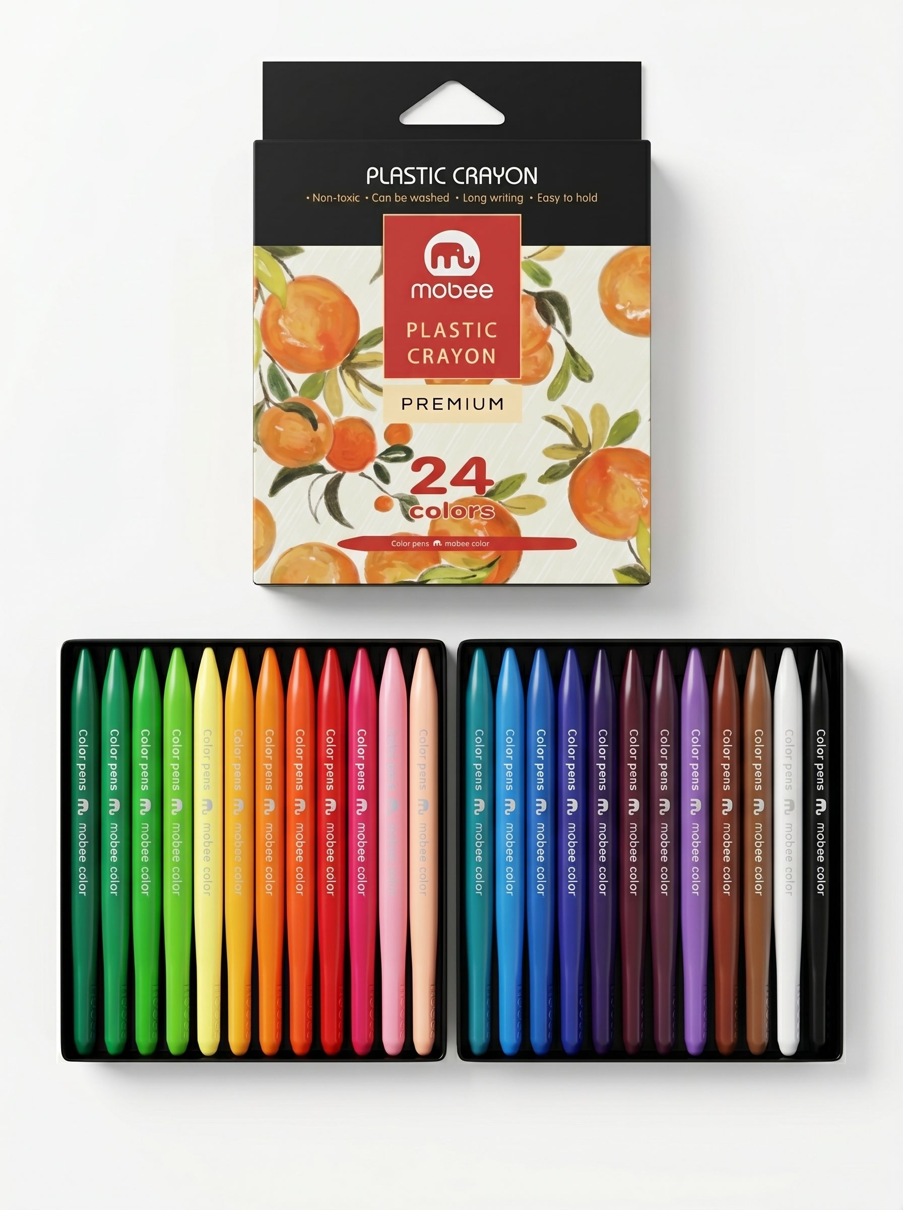 Boîte de Crayons de couleur Jumbo Yalong – Grosses Mines