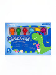 Boîte de Crayons de cire 6 pièces Yalong