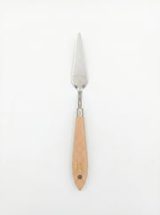 Couteau à palette métal et en bois TOPKALL – Outil de peinture artistique