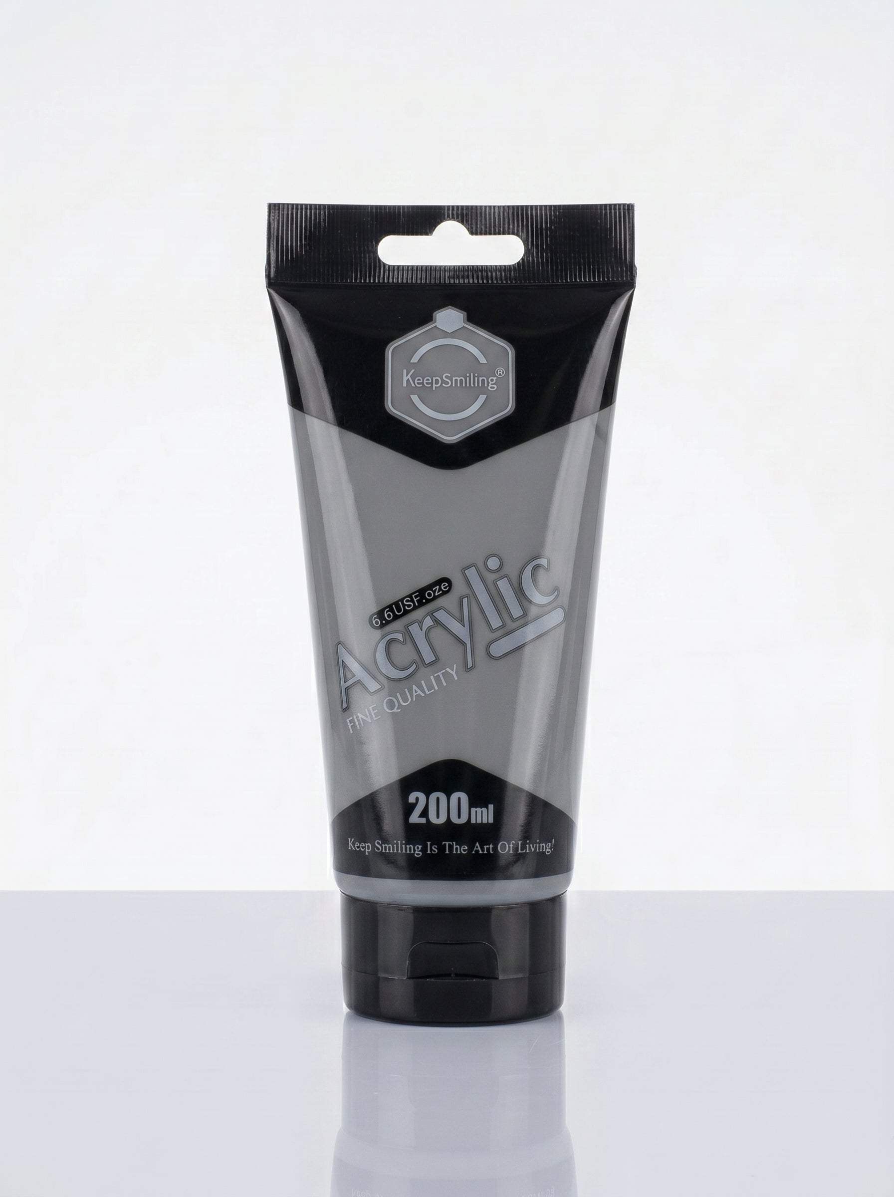 Peinture acrylique Keep Smiling 200ml - Tube haute quantité